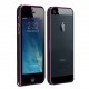 Metal Bumper for iPhone 5, Black / Hot Pink